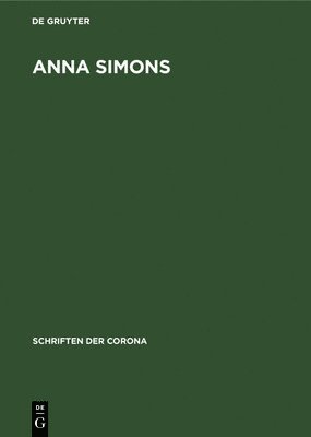 bokomslag Anna Simons