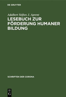 bokomslag Lesebuch Zur Frderung Humaner Bildung