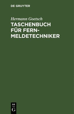 bokomslag Taschenbuch Fr Fernmeldetechniker