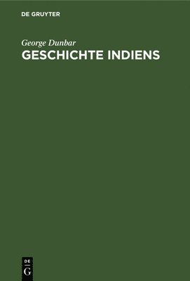 bokomslag Geschichte Indiens