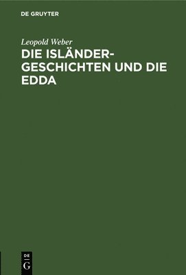 Die Islnder-Geschichten Und Die Edda 1