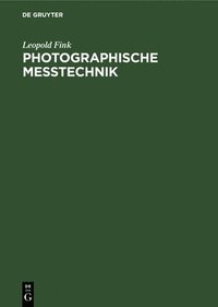 bokomslag Photographische Metechnik