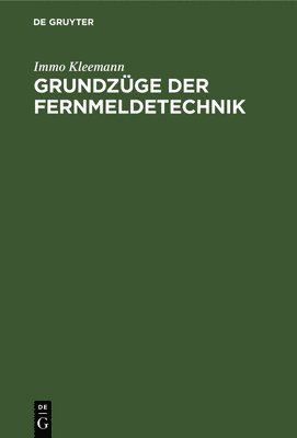 bokomslag Grundzge Der Fernmeldetechnik