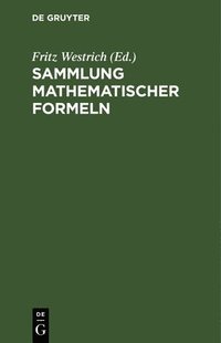 bokomslag Sammlung Mathematischer Formeln