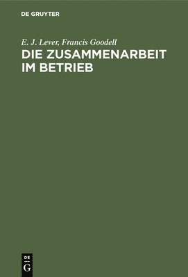 Die Zusammenarbeit Im Betrieb 1