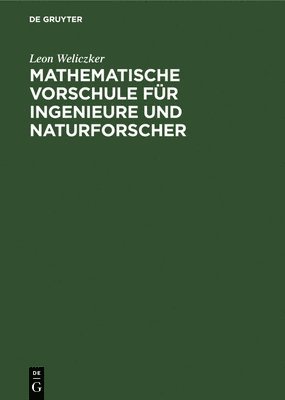 bokomslag Mathematische Vorschule Für Ingenieure Und Naturforscher