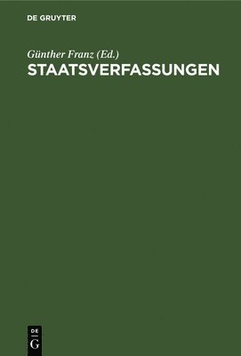 bokomslag Staatsverfassungen