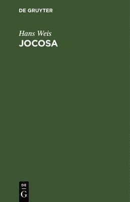Hans Weis - Jocosa, Inbunden
