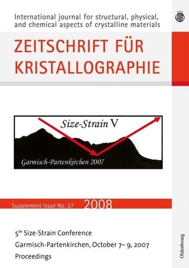 Oldenbourg - Fifth Size Strain Conference. Diffraction Analysis of the Microstructure of Materials, Häftad