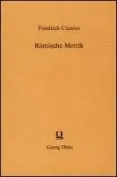 Friedrich Crusius - Römische Metrik, Häftad. Tillgänglighet: Lägg i varukorg