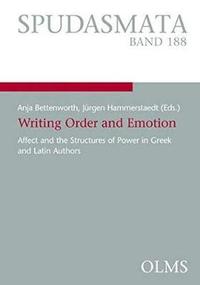 bokomslag Writing Order and Emotion