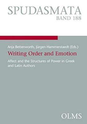 Anja Bettenworth, Jurgen Hammerstaedt - Writing Order and Emotion, Häftad