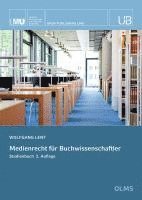 bokomslag Medienrecht für Buchwissenschaftler