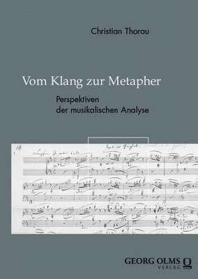bokomslag Vom Klang zur Metapher
