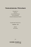 Niedersächsisches Wörterbuch 1