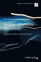 Marco Agnetta, Vera Viehöver, Nathalie Mälzer - Sprache - Rhythmus - Übersetzen, Häftad