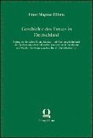 bokomslag Geschichte des Tanzes in Deutschland