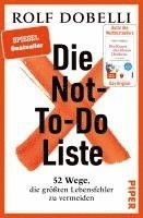 Die Not-To-Do-Liste 1