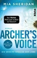 bokomslag Archer's Voice. Die geheime Sprache der Liebe