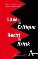 Greta Olson, Christian Schmidt, Benno Zabel, Jochen Bung, Franziska Martinsen, Hanna Meißner - Law & Critique | Recht & Kritik, Häftad