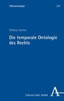 Oleksiy Stovba - Die temporale Ontologie des Rechts, Häftad