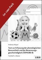 bokomslag Test zur Erfassung der phonologischen Bewusstheit und der Benennungsgeschwindigkeit (TEPHOBE-R)