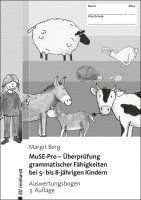 bokomslag MuSE-Pro - Überprüfung grammatischer Fähigkeiten bei 5- bis 8-jährigen Kindern