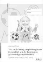 bokomslag Test zur Erfassung der phonologischen Bewusstheit und der Benennungsgeschwindigkeit (TEPHOBE-R)