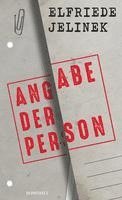 bokomslag Angabe der Person