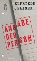 Angabe der Person 1