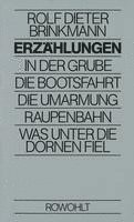 Rolf Dieter Brinkmann - Erzählungen, Inbunden
