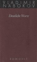 bokomslag Gesammelte Werke 20. Deutliche Worte