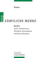 Platon, Ursula Wolf - Sämtliche Werke 2, Häftad