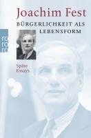 bokomslag Bürgerlichkeit als Lebensform