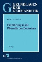 bokomslag Einführung in die Phonetik des Deutschen