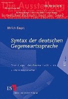 bokomslag Syntax der deutschen Gegenwartssprache