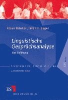 bokomslag Linguistische Gesprächsanalyse