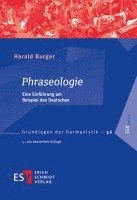 Harald Burger - Phraseologie, Häftad