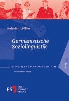 Heinrich Löffler - Germanistische Soziolinguistik, Häftad