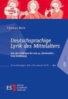 Thomas Bein - Deutschsprachige Lyrik des Mittelalters, Häftad