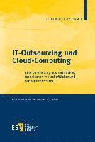 bokomslag IT-Outsourcing und Cloud-Computing