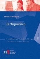 Thorsten Roelcke - Fachsprachen, Häftad
