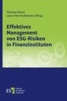 bokomslag Effektives Management von ESG-Risiken in Finanzinstituten