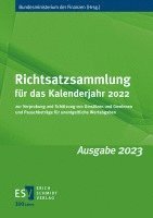 bokomslag Richtsatzsammlung für das Kalenderjahr 2022