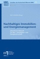 bokomslag Nachhaltiges Immobilien- und Energiemanagement