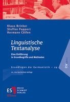 Klaus Brinker, Steffen Pappert, Hermann Cölfen - Linguistische Textanalyse, Häftad