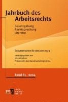 bokomslag Jahrbuch des Arbeitsrechts. Gesetzgebung - Rechtsprechung - Literatur.... / Jahrbuch des Arbeitsrechts