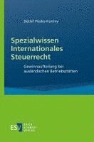 bokomslag Spezialwissen Internationales Steuerrecht