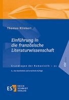 Thomas Klinkert - Einführung in die französische Literaturwissenschaft, Häftad