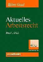 Aktuelles Arbeitsrecht, Band 1/2022 1